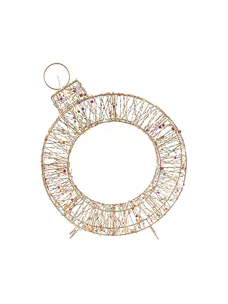 COUNTRYFIELD | LED Weihnachtskugel 45x7x50cm GALAX Gold | 